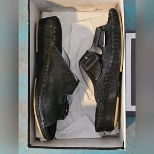 Women's Black  LaPlume Slide Sandals